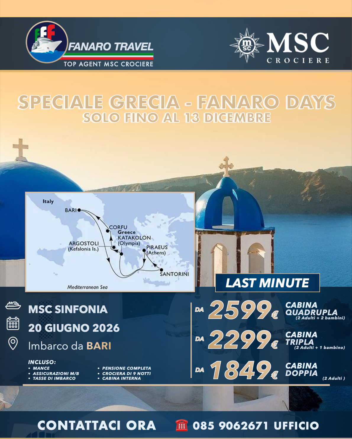 MSC SINFONIA - 20 GIUGNO 2025